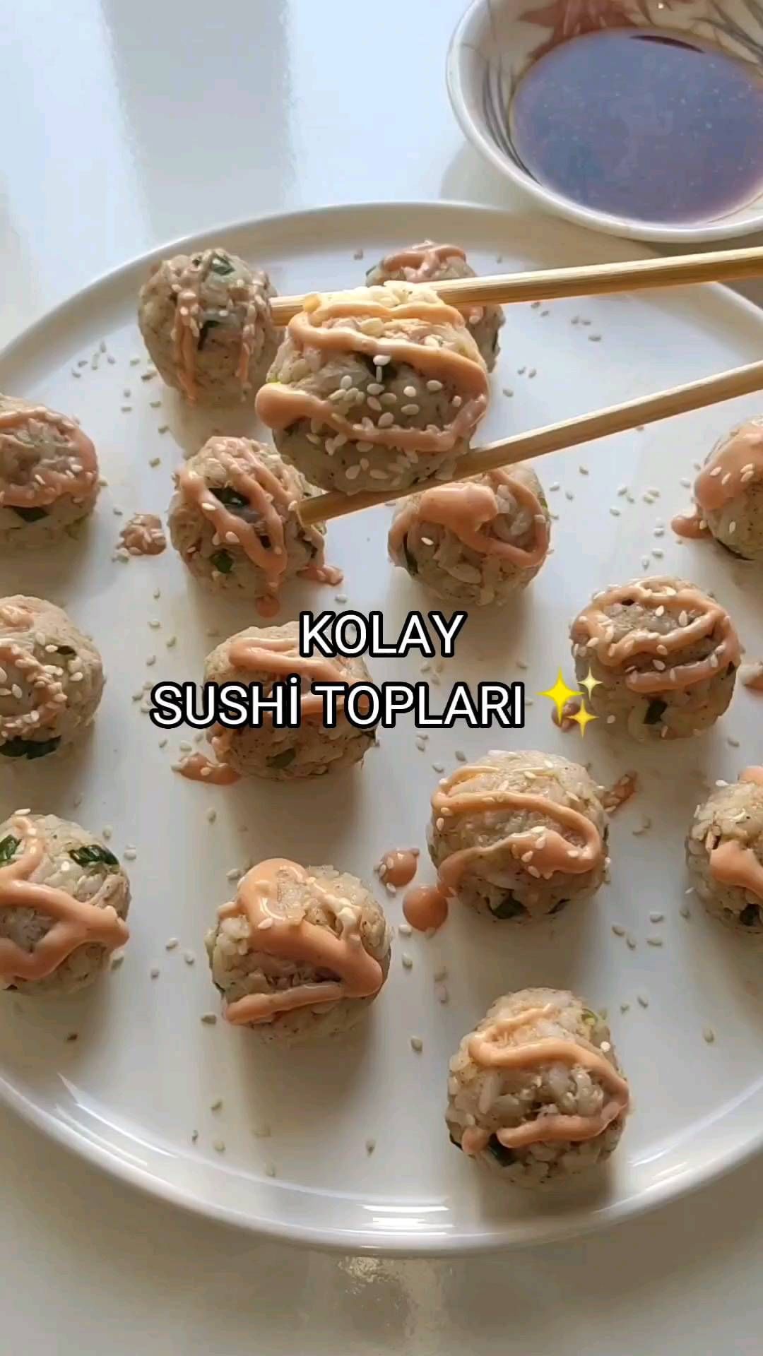 Sushi Topları Tarifi